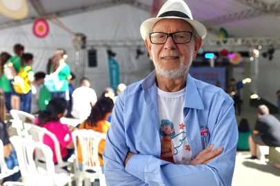 Eduarda Costa / Agencia RBS Patrono da Feira do Livro de Passo Fundo, Ivaldino Tasca<!-- NICAID(16163604) -->