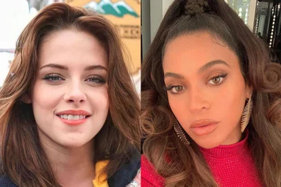 **PEDIDO DE FILIPE PIMENTEL** - Montagem Beyoncé e Kristen Stewart.<!-- NICAID(15010564) -->