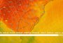 VÍDEO: projeção mostra avanço do ar seco e aumento da temperatura no RS