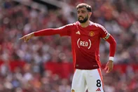 Bruno Fernandes, meia do Manchester United.