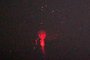 Fotógrafo gaúcho registra "sprite", uma descarga atmosférica rara, na costa do Rio Grande do Sul. Imagem foi capturada às 2h de 27 de junho de 2023.<!-- NICAID(15468120) -->