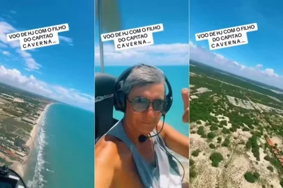 Piloto morre em queda de girocóptero; influenciador havia publicado vídeo antes do acidente<!-- NICAID(16021697) -->