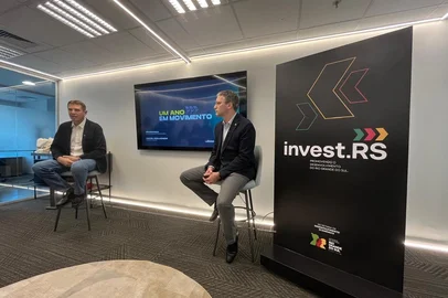 Bruna Oliveira / Agência RBS Apresentação de balanço do primeiro ano de atuação da Invest RS.