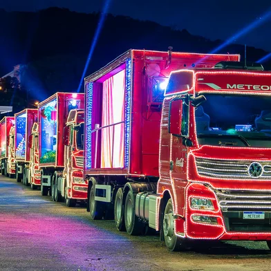 Caravana de Natal da Coca-Cola faz passeio em Caxias do Sul e Farroupilha nesta sexta-feira<!-- NICAID(15586162) -->