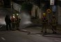 Bope remove suposto artefato explosivo com ajuda dos bombeiros na Rua Tronca, em Caxias do Sul; veja fotos
