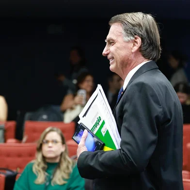 Depoimento do Ex-presidente Jair Bolsonaro no STF<!-- NICAID(16056424) -->