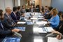 Presidente do STF se reúne com quatro ministros de Estado para discutir ADI 5090. 16/10/2023<!-- NICAID(15570756) -->