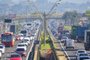 SÃO LEOPOLDO, RS, BRASIL - 20.10.2021 - Problemas no trânsito na BR-116, em São Leopoldo. (Foto: Lauro Alves/Agencia RBS)<!-- NICAID(14919659) -->