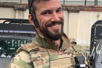 Policial João Pedro Marquini, morto em 30 de março, no Rio de Janeiro.