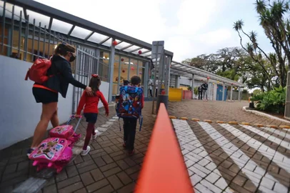 EM BAIXA - Retorno das aulas no Colégio Farroupilha, em Porto aLEGRE.<!-- NICAID(14766547) -->