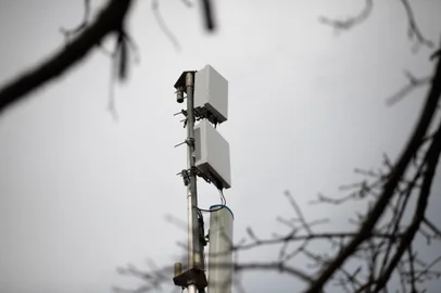 PORTO ALEGRE, RS, BRASIL, 28/07/2022- Antena 5G em Porto Alegre. Fotos no Cais Embarcadero.  Foto: Anselmo Cunha/Agencia RBS<!-- NICAID(15160634) -->