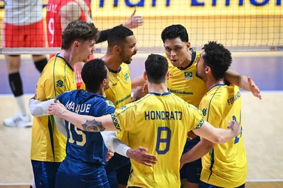 seleção brasileira masculina de vôlei<!-- NICAID(16091821) -->