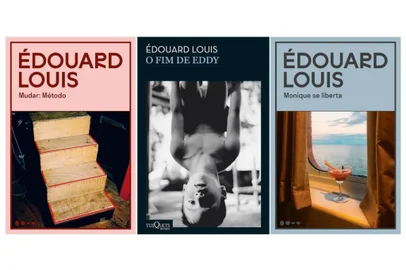 Obras do escritor francês Édouard Louis.<!-- NICAID(15900521) -->