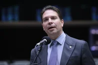 Deputado federal Alexandre Ramagem (PL-RJ) em pronunciamento no plenário da Câmara.<!-- NICAID(15813353) -->