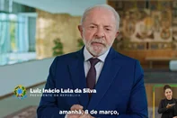 BRASÍLIA, DF, BRASIL - 07/03/2026 - O presidente Luiz Inácio Lula da Silva fez pronunciamento em rede nacional de rádio e televisão alusivo ao Dia Internacional da Mulher, celebrado em  8 de março (Foto: Reprodução/CanalGov)<!-- NICAID(16240342) -->