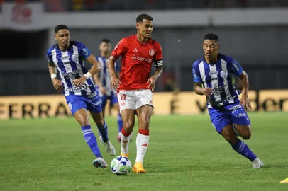 Jogo entre CSA vs Internacional pela Copa do Brasil 2023 no estádio Rei Pelé - Foto: Ricardo Duarte/SC Internacional/DivulgaçãoIndexador: ricardo duarte<!-- NICAID(15414641) -->