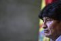 Bolivia's former President Evo Morales is seen during a press conference with the Bolivian presidential candidate for the Movement for Socialism (MAS) party, Luis Arce (out frame), in Buenos Aires, on January 27, 2020. (Photo by RONALDO SCHEMIDT / AFP)<!-- NICAID(14408027) -->