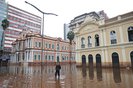 Porto Alegre, RS, Brasil - Como está o centro da capital do Rio Grande do Sul após grande enchente que atingiu a cidade. Mercado Público e Prefeitura.<!-- NICAID(15768230) -->