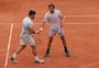 Gaúcho Orlando Luz cai nas quartas de final de duplas em Roland Garros