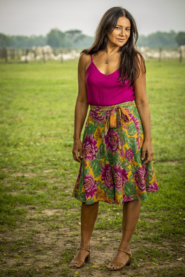Filó ( Dira Paes ) , Pantanal<!-- NICAID(15062504) -->
