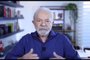 Frame do candidato à Presidência da República Luiz Inácio Lula da Silva durante entrevistapara a Rede Clube FM e Diários Associados.<!-- NICAID(15247208) -->