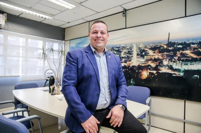 Novo secretário municipal de urbanismo, Adriano Bressan. (Neimar De Cesero/Agência RBS)Indexador: Neimar De Cesero<!-- NICAID(15949923) -->