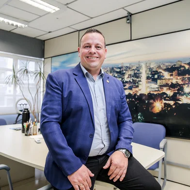 Novo secretário municipal de urbanismo, Adriano Bressan. (Neimar De Cesero/Agência RBS)Indexador: Neimar De Cesero<!-- NICAID(15949923) -->