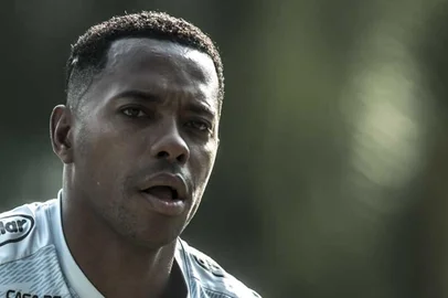 Robinho, atacante do Santos.Foto: Ivan Storti/Santos FC<!-- NICAID(14618879) -->