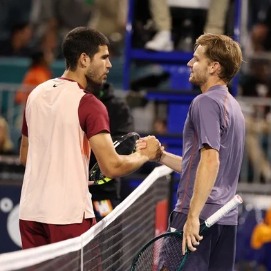 Carlos Alcaraz, David Goffin, tênis