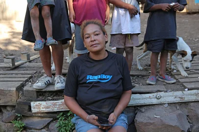 CAXIAS DO SUL, RS, BRASIL, 14/03/2025. Michele da Silva Ribeiro é beneficiária do Bolsa Família há pelo menos 13 anos. (Porthus Junior/Agência RBS)<!-- NICAID(15995933) -->