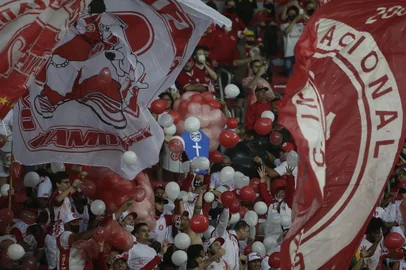 PORTO ALEGRE, RS, BRASIL,  06/11/2021- Gre-Nal 434: jogo válido pela 30ª rodada do Campeonato Brasileiro, no estádio Beira-rio. Foto:  Mateus Bruxel / Agencia RBS<!-- NICAID(14934391) -->