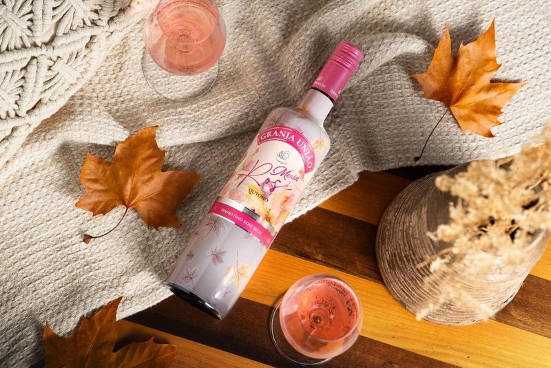 Granja União Merlot Rosé é o vinho do outono na Cooperativa Vinícola Garibaldi.<!-- NICAID(15737729) -->