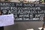 Protesto por morte de adolescente de 15 anos provoca congestionamento no trânsito na Avenida Bento Gonçalves. Foto: Ronaldo Bernardi/Agência RBS<!-- NICAID(15722679) -->