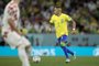 Brasil x Croácia pelas quartas de final da Copa do Mundo Catar 2022. Raphinha.Indexador: Lucas Figueiredo/CBF<!-- NICAID(15294397) -->