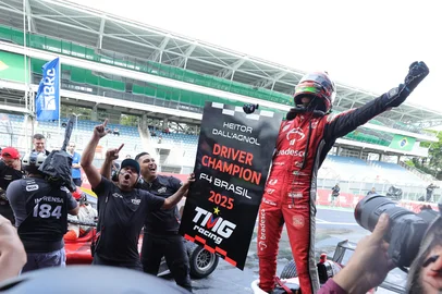 Gilmar Rose / Divulgação Heitor Dall’Agnol Farias é o novo campeão da Fórmula 4 Brasil<!-- NICAID(16186297) -->