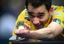 Hugo Calderano se classifica às quartas do tênis de mesa; Vitor Ishiy é eliminado