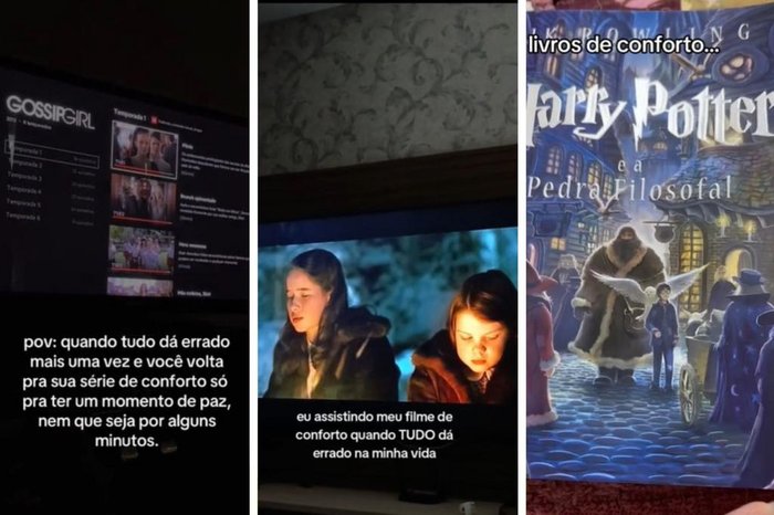 @leti.valente @aftersul @mel_books2 TikTok / Reprodução @leti.valente @aftersul @mel_books2 TikTok / Reprodução