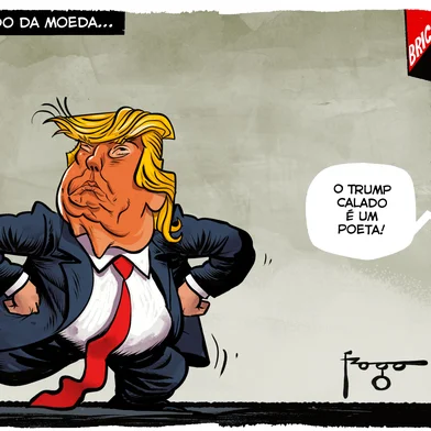 PORTO ALEGRE, RS, BRASIL, 04-07-2025: Charge de Gilmar Fraga. Foto: Gilmar Fraga/Agência RBS<!-- NICAID(16075437) -->