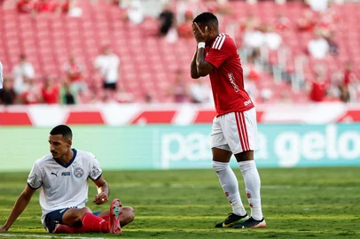 Porto Alegre, RS, Brasil, 15-03-2025: Internacional vs Bahia, em partida válida pelo Campeonato Brasileiro Série A, no Beira-Rio. Foto: Duda Fortes/Agência RBS<!-- NICAID(16245674) -->