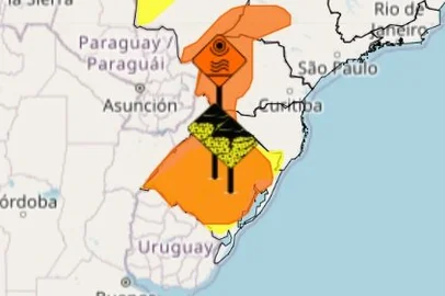 alertas inmet para o RS