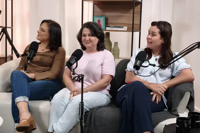 Apresentadoras do Gaúcha Atualidade: Giane Guerra, Rosane de Oliveira e Andressa Xavier, em entrevista ao Paralelas, de Juliana Bublitz<!-- NICAID(16186842) -->