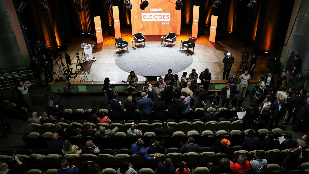 Debate ao vivo põe candidatos ao governo em xeque