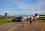 Pista é improvisada na BR-116 para aviões com doações; veja a primeira aterrissagem