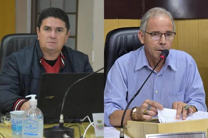 De acordo com a polícia, os vereadores Elson Amilton da Silva Teixeira e Rodrigo Cardoso Machado, ambos do PDT, além dos servidores Mário Sérgio de Freitas Pinto e Jorge Luiz Corrêa, estão sendo investigados e foram afastados das funções.