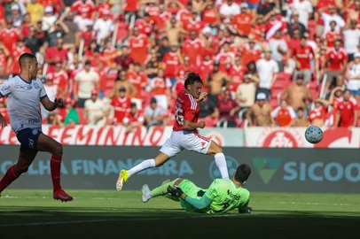 Porto Alegre, RS, Brasil, 15-03-2025: Internacional vs Bahia, em partida válida pelo Campeonato Brasileiro Série A, no Beira-Rio. Foto: Ricardo Duarte/SC InternacionalIndexador: ricardo duarte<!-- NICAID(16245692) -->