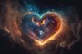 Heart made of nebula clouds, Generative AIastrologia, signo, horóscopoHeart made of nebula clouds and stars, Generative AIFonte: 580858093<!-- NICAID(15491495) -->