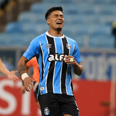 Porto Alegre, RS, Brasil, 29/05/2025 - Grêmio vs Sportivo Luqueño-PAR, na Arena, pela Sul-Americana 2025 - Arezo. Foto: Jefferson Botega/Agência RBSIndexador: jeff botega<!-- NICAID(16048644) -->