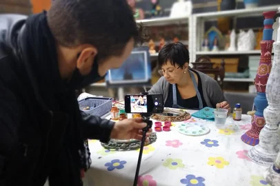 Projeto Vivenciando o Artesanato, em Caxias<!-- NICAID(14838779) -->