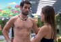 Matteus e Beatriz conversam sobre tensão no "BBB 24" após formação de paredão: "Não consigo olhar para ele"