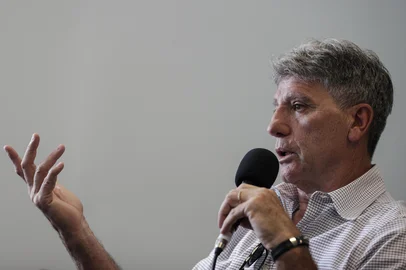 Porto Alegre, RS, BRasil, 11-09-2023: Entrevista com o técnico do Grêmio, Renato Portaluppi, no CT tricolor, com foco nos 120 anos do clube. Foto: Mateus Bruxel / Agência RBS<!-- NICAID(15537277) -->